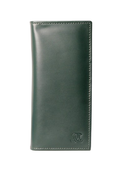 Emerald Green Heritage Long Wallet