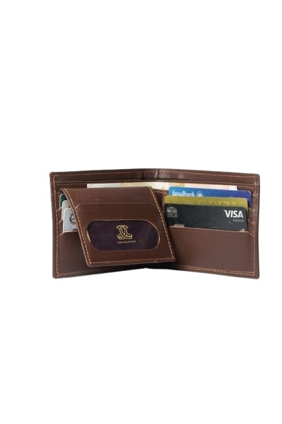 Royal Light Brown Classic Bi-Fold Wallet