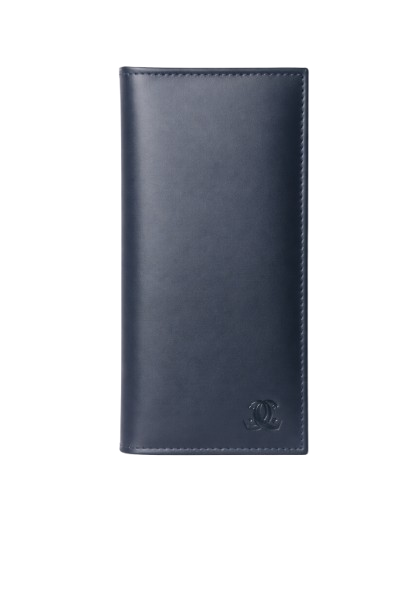 Navy Luxe Heritage Long Wallet